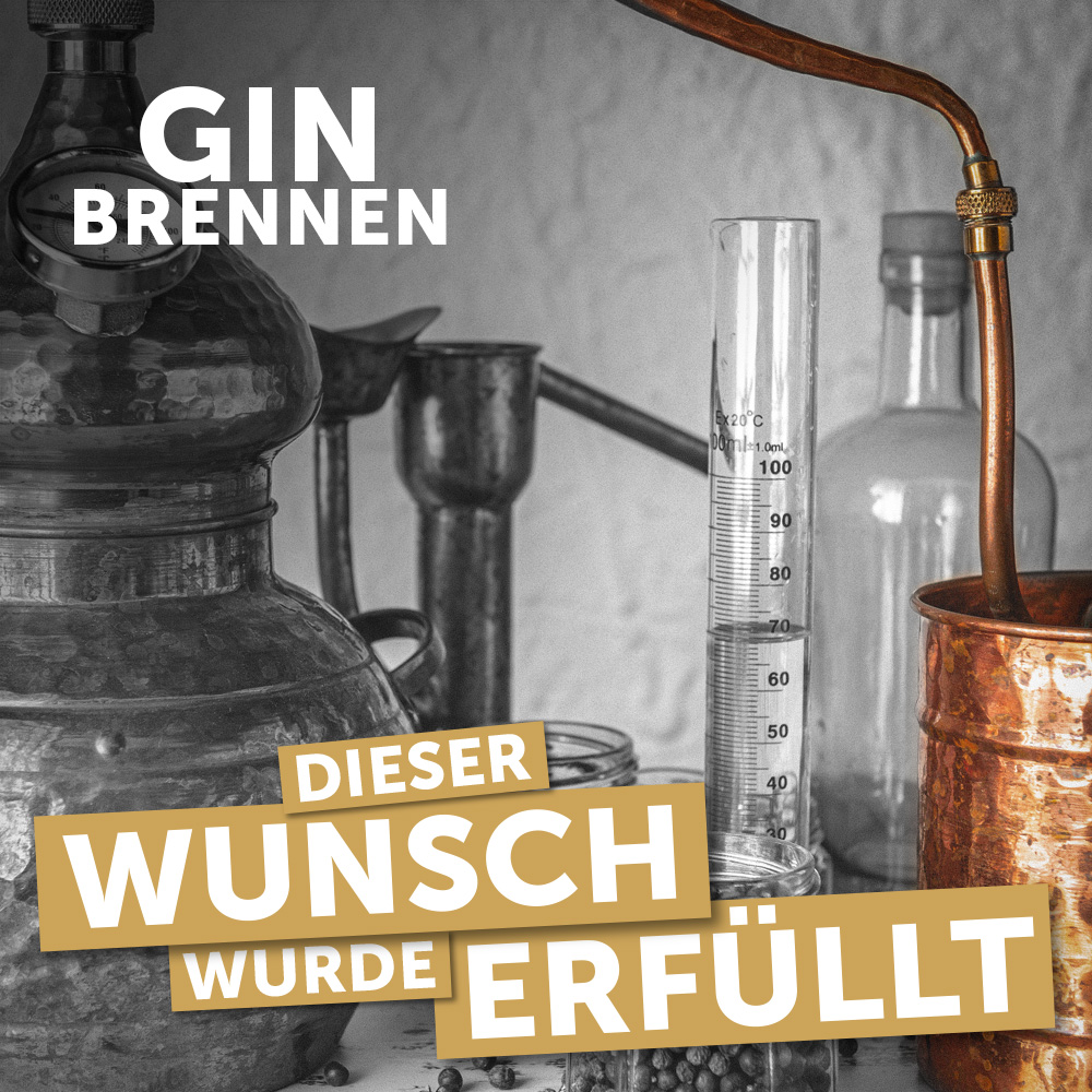 Gin Brennerei ERFÜLLT