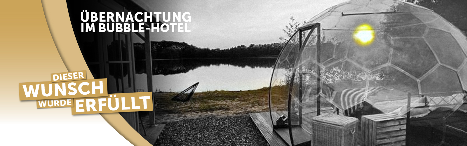 bubblehotel erfüllt