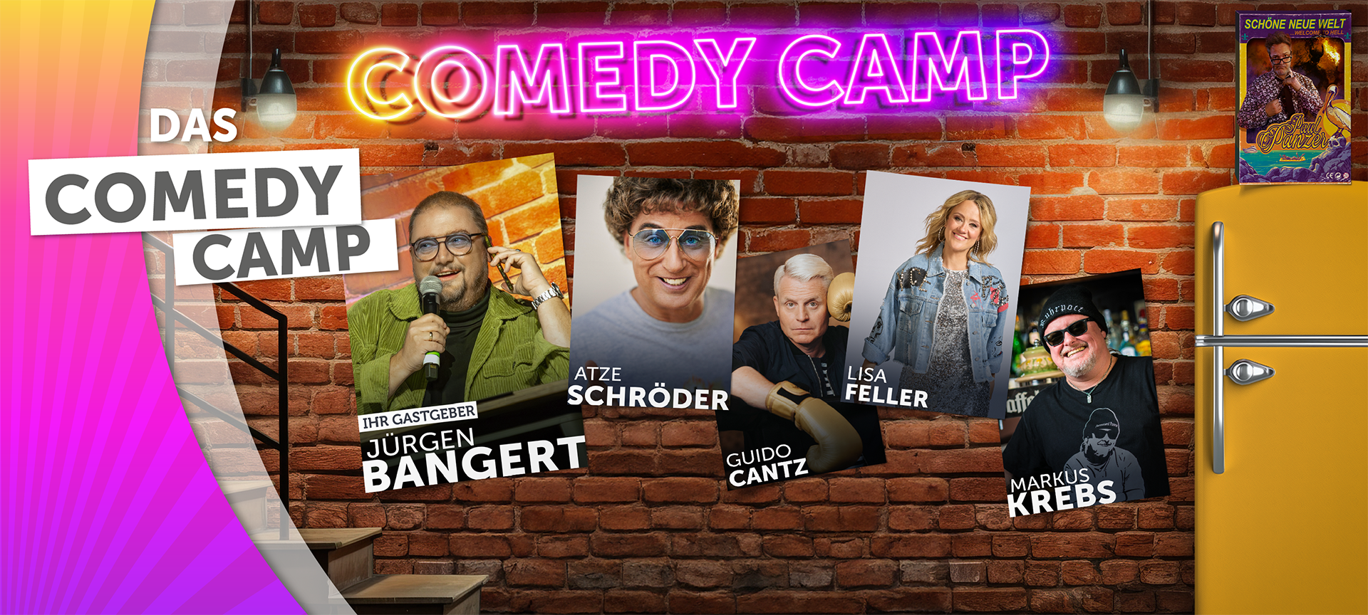 Comedy Camp Alle Termine in der Übersicht